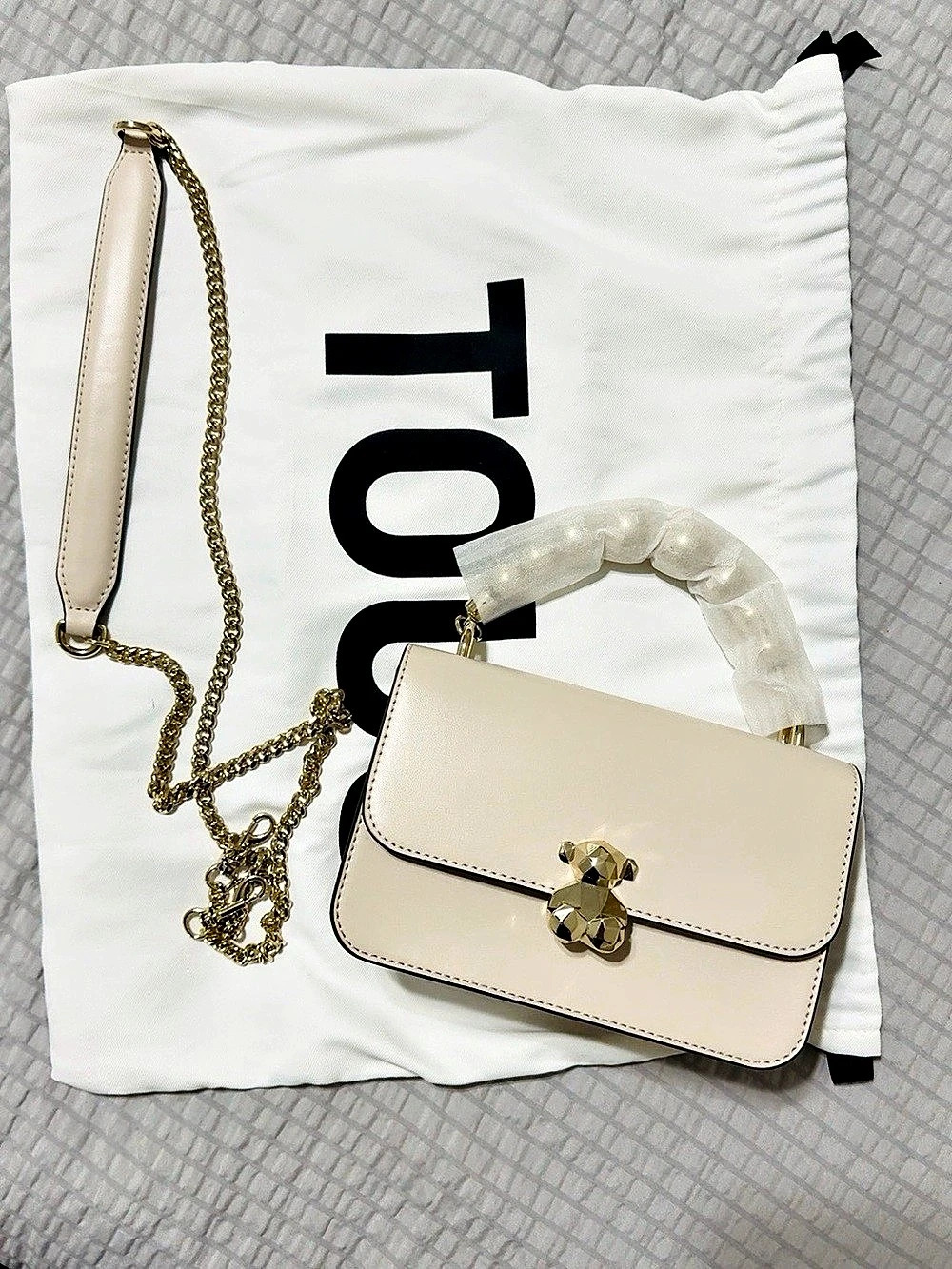 TOUS Cream Crossbody Bag